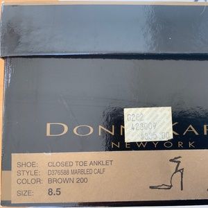 Donna Karan Closed Toe Anklet Shoes